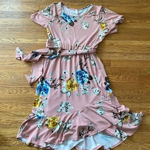 Pinkblush Floral Dress